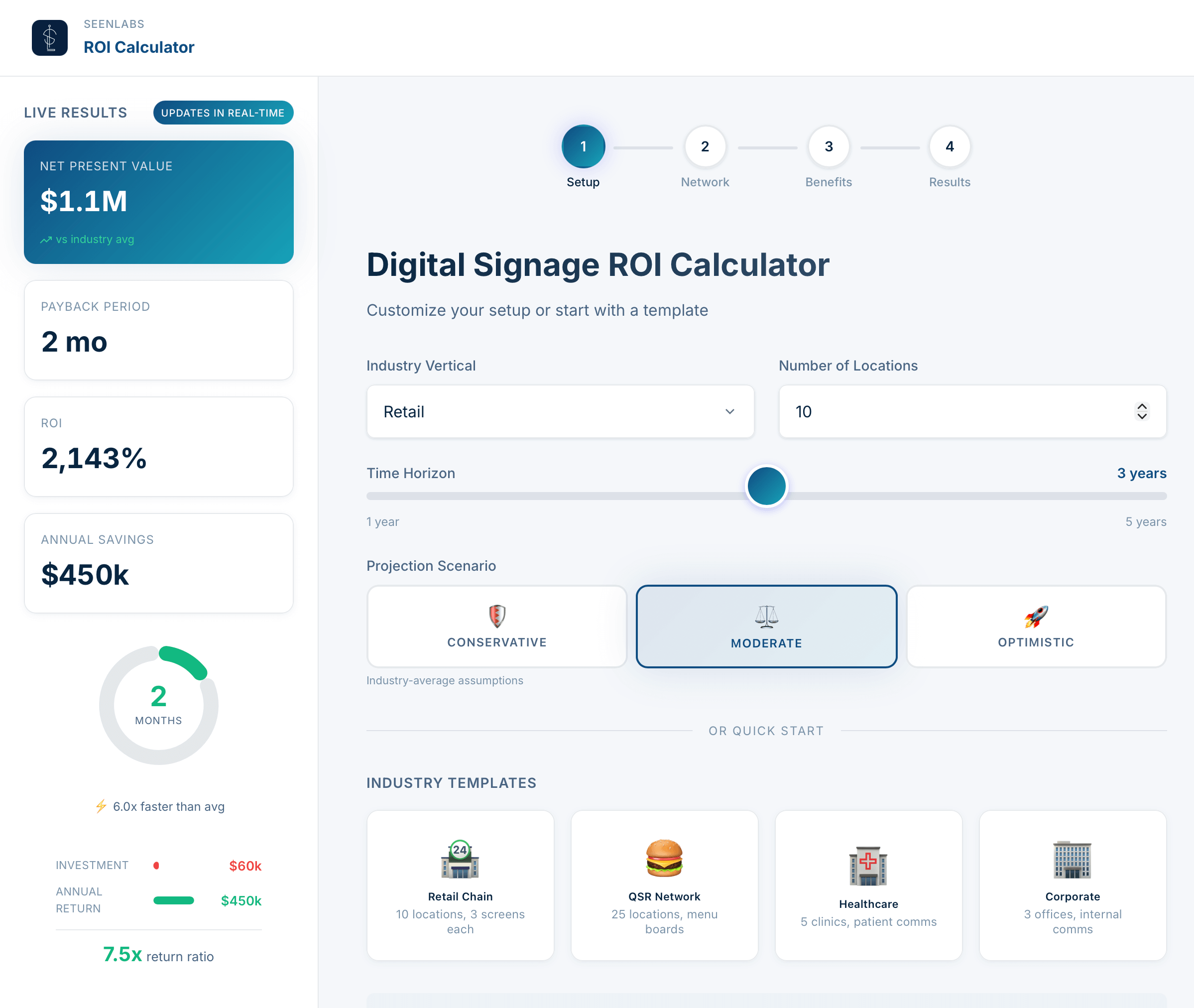 ROI Calculator Preview
